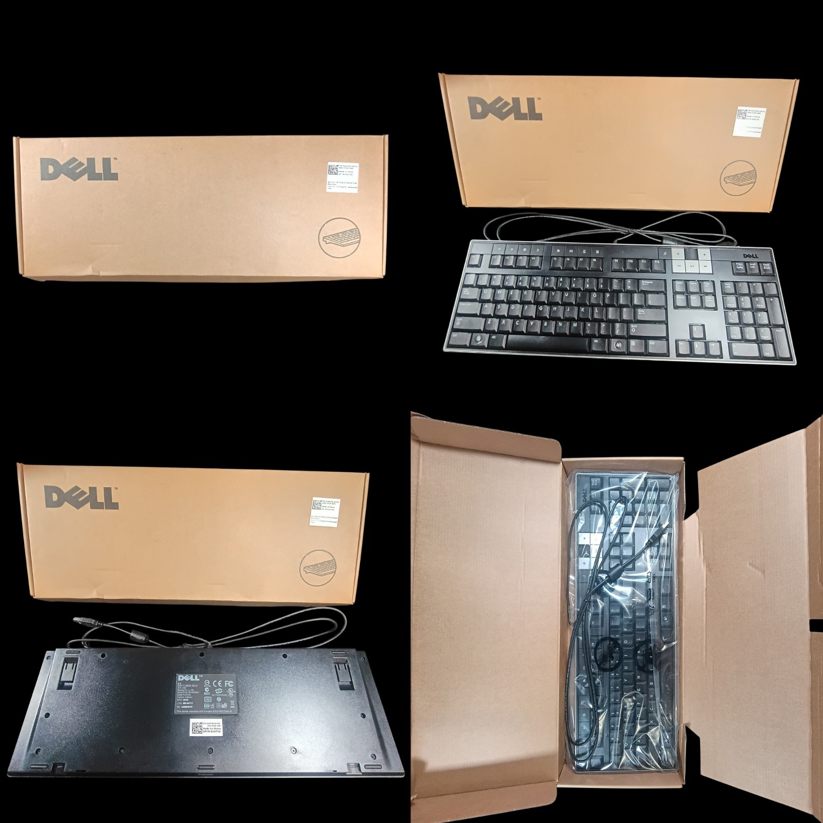 NEW IN BOX Genuine Dell 0U473D Multimedia USB Wired Standard Computer Keyboard