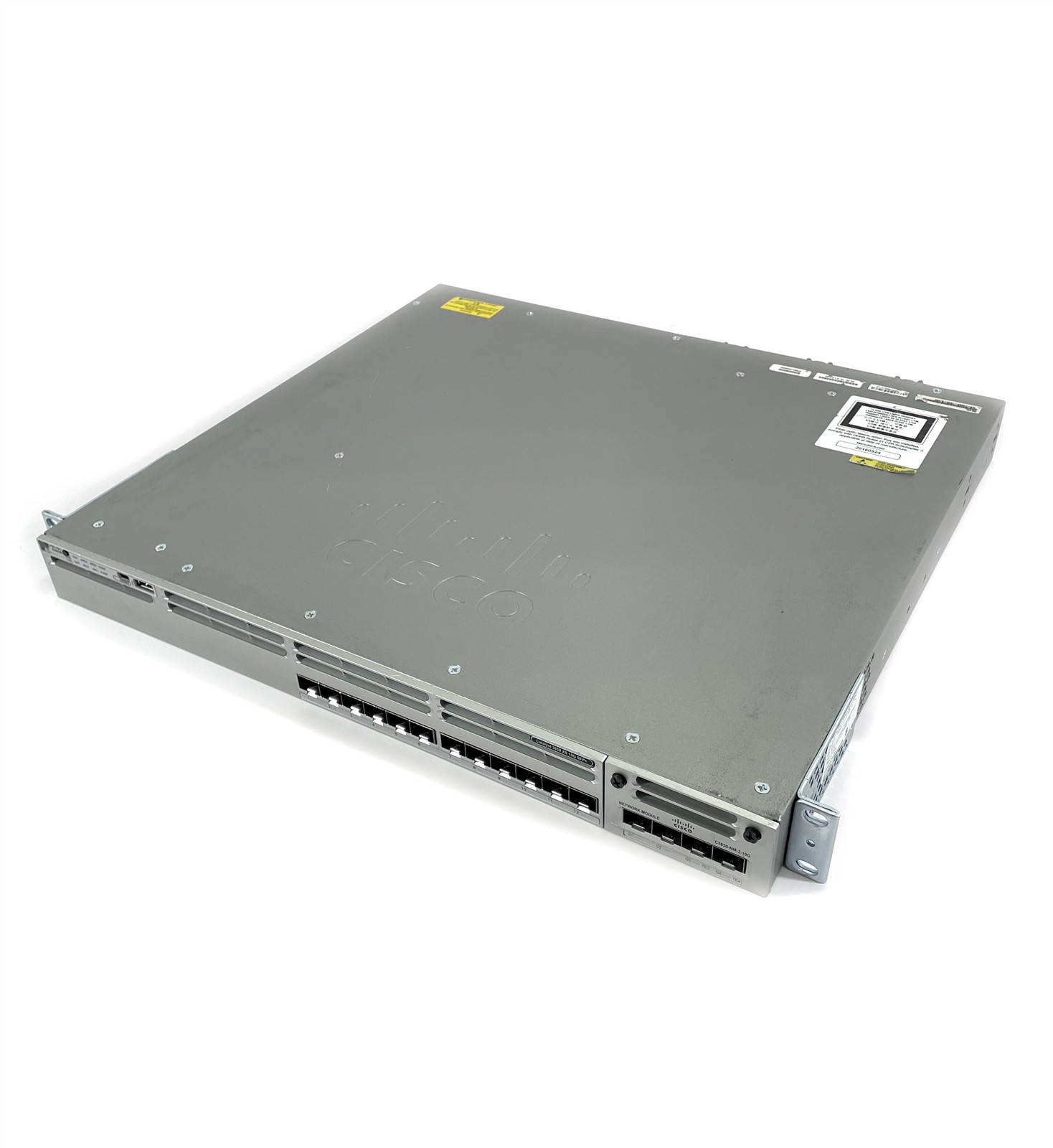 Cisco Catalyst WS-C3850-12XS-S 12-Port 10GbE Switch w/ 1x 350WAC & NM-2-10G