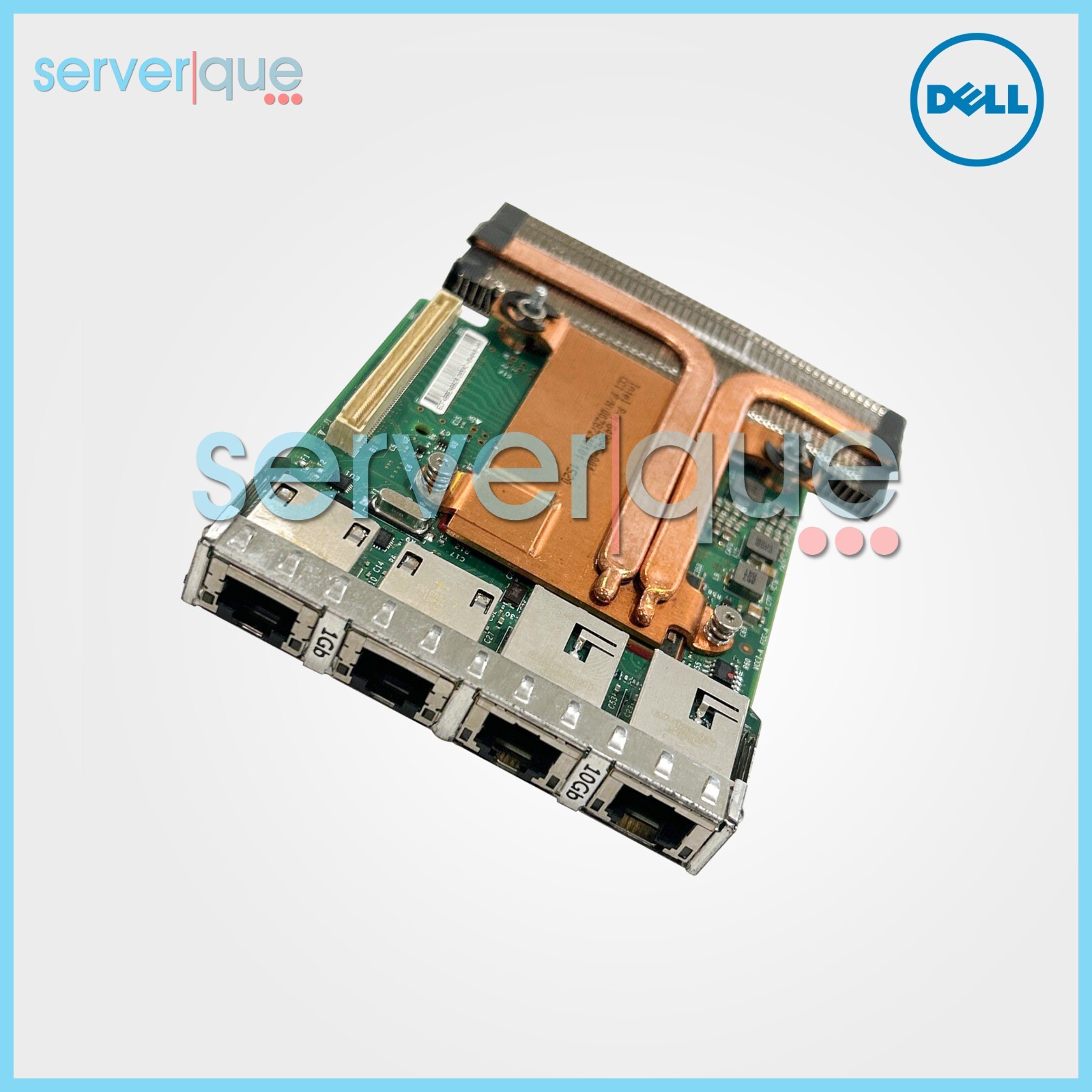 98493 Dell Intel X540 I350 2x10GBe 2x1GBe RJ45 Network Daughter Card 098493