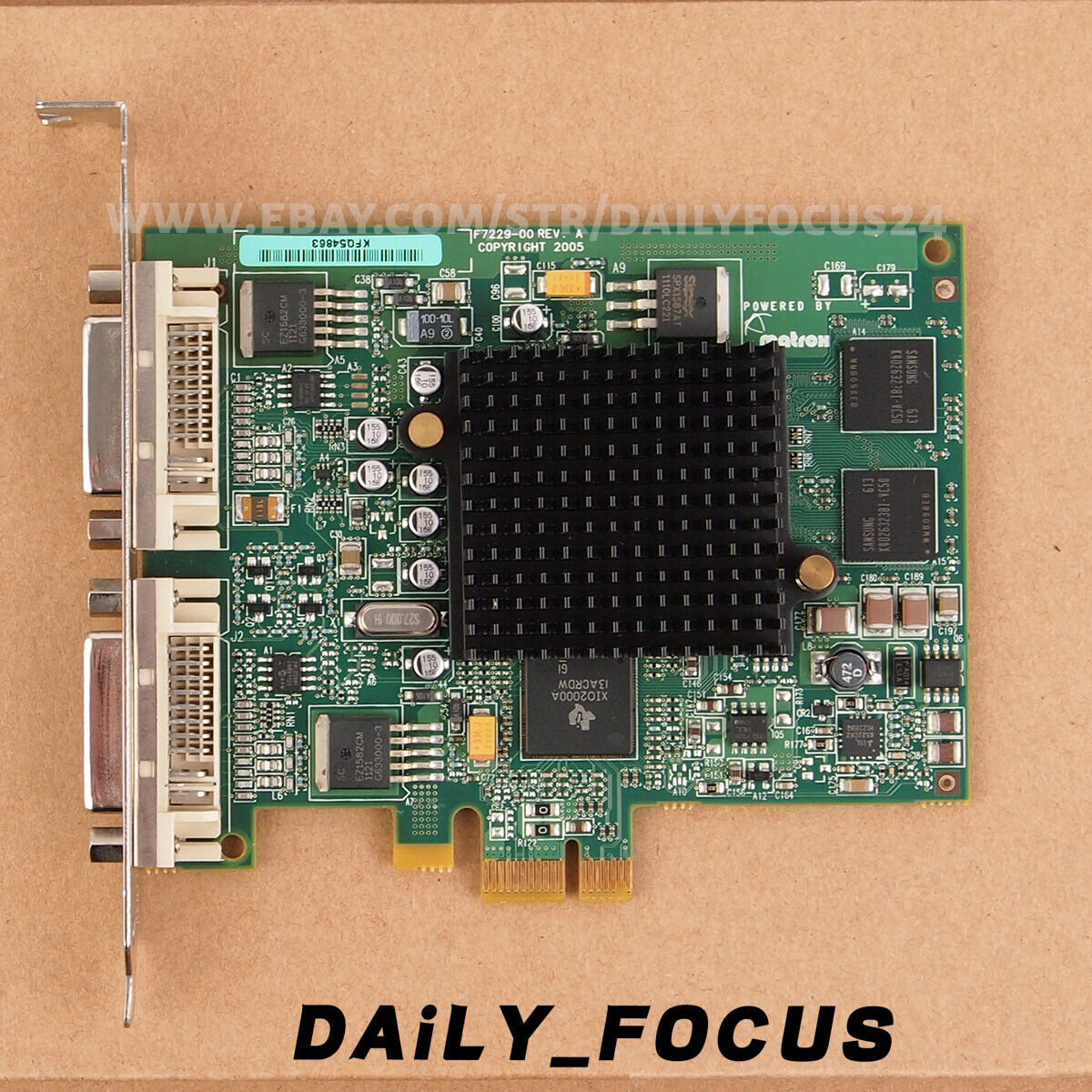 For IBM 5748 GXT145 PCI-E POWER6 POWER7 Graphics Card 10N7756