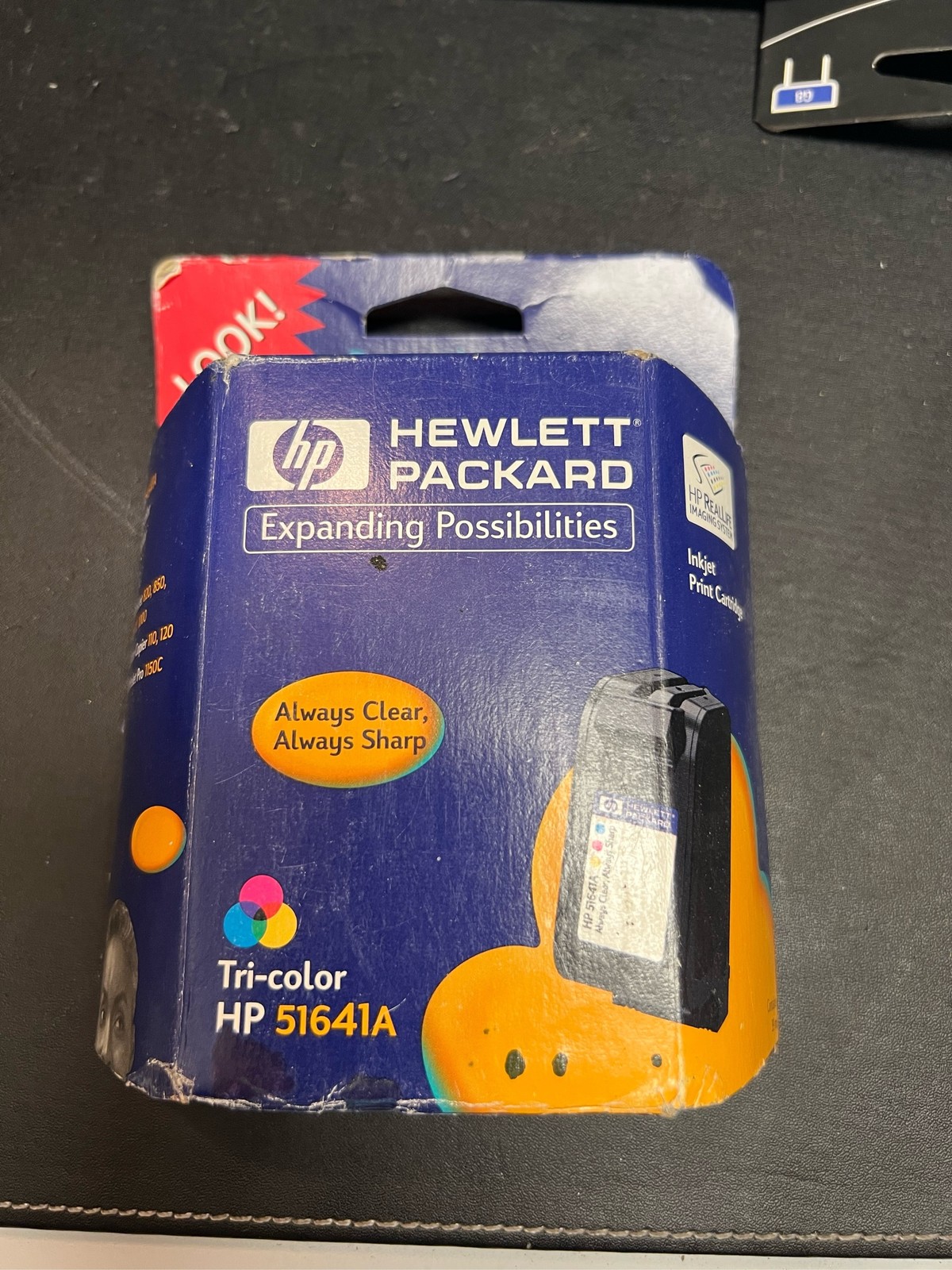 HP 41 Tri-Color InkJet Print Cartridge 51641A for DeskJet OfficeJet