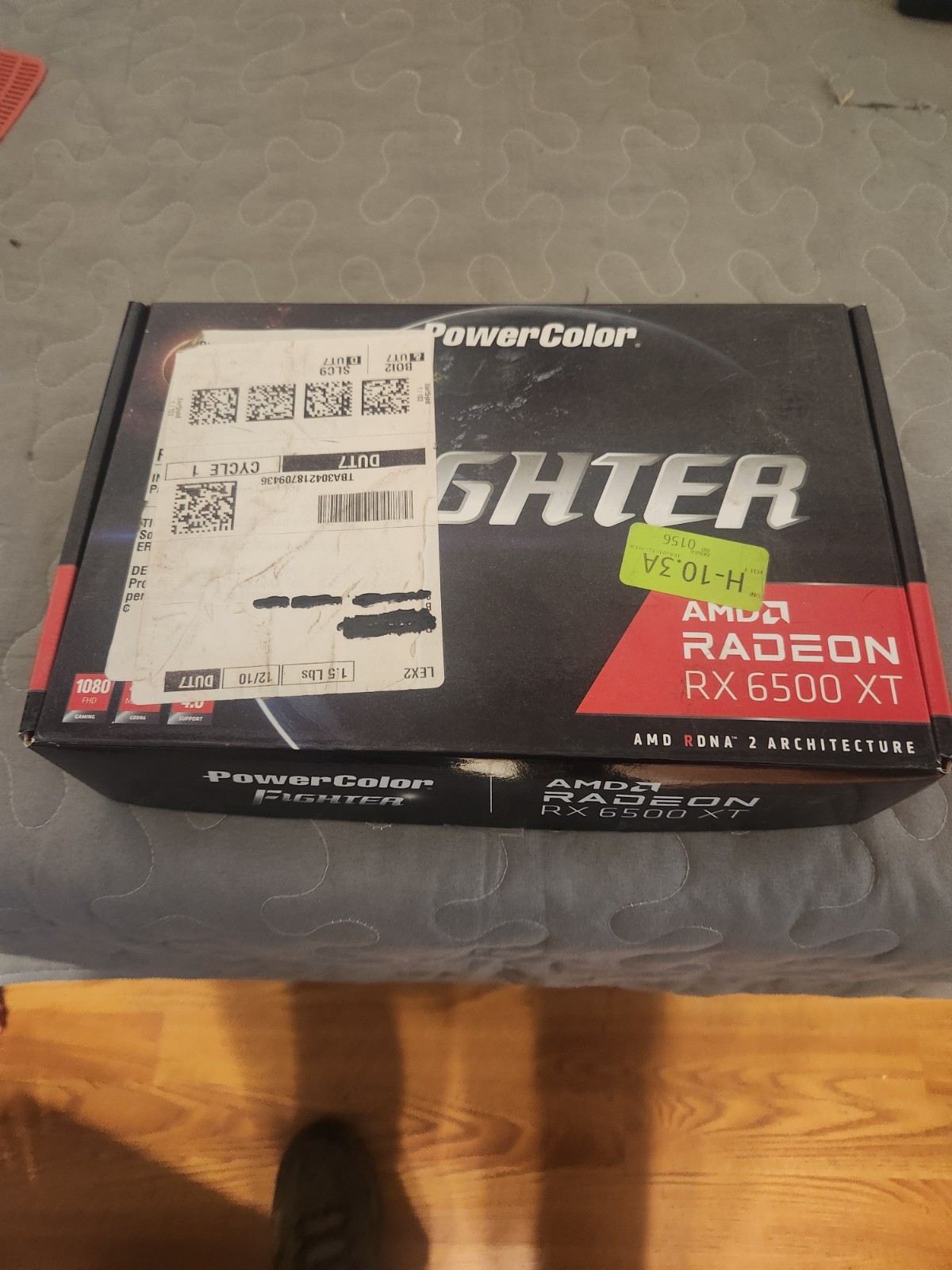 PowerColor Fighter AMD Radeon RX 6500 XT 4GB GDDR6 PCIe 4.0 VR Ready