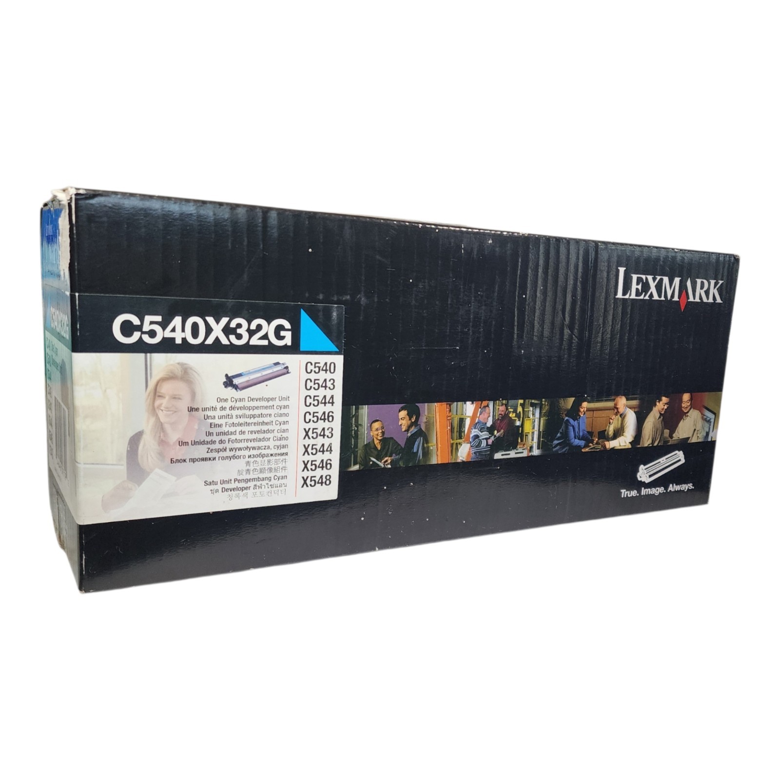 Genuine Lexmark C540X32G Cyan Developer Unit C540 C544 X544 New Sealed