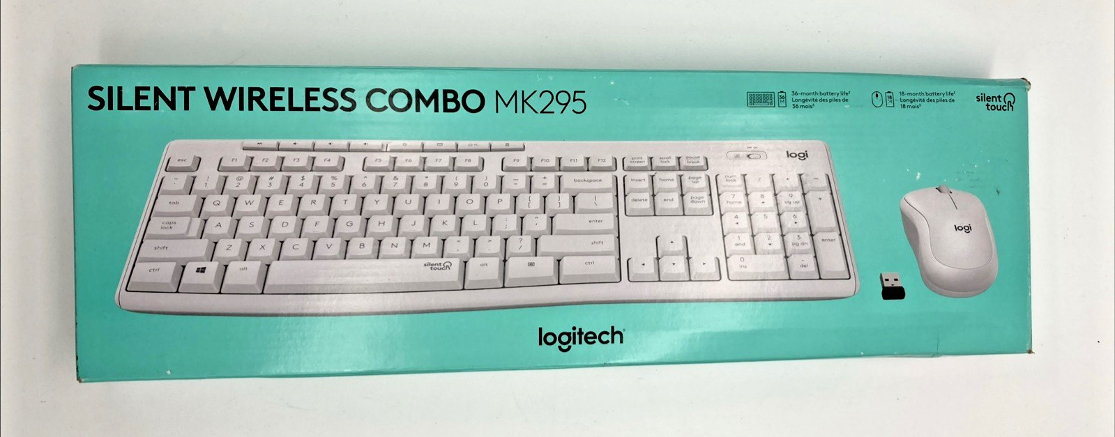 Logitech MK295 Keyboard Combo with SilentTouch Technology, Mr