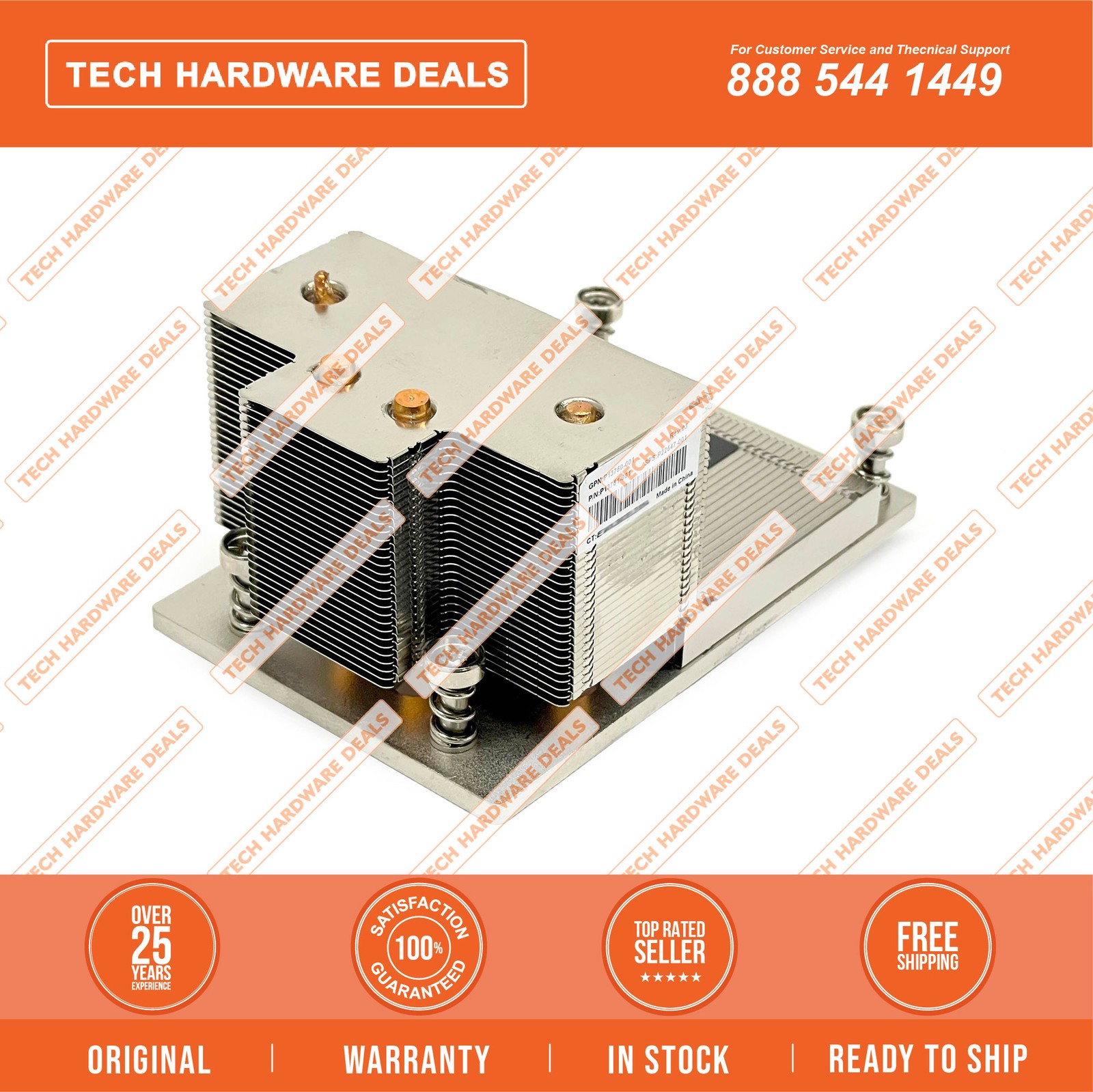 P22547-001    DL 38X Gen10 Plus High Performance Heat Sink