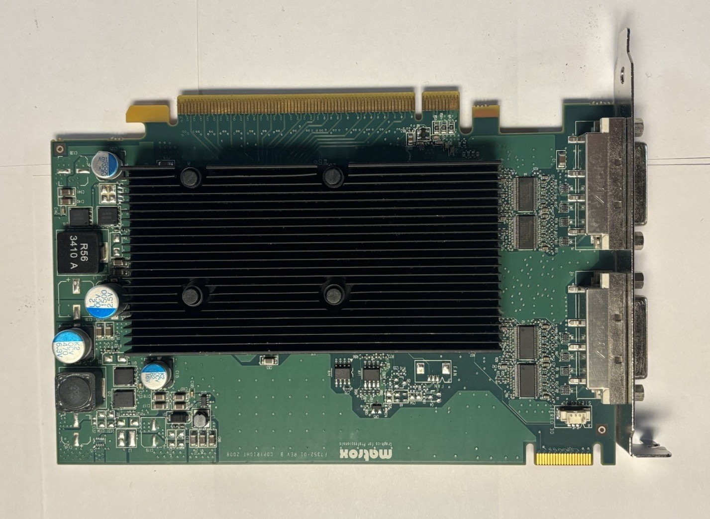 Matrox M9120 (M9120-E512LAU1F) 512MB DDR2 SDRAM PCI Express x1 Graphics adapter