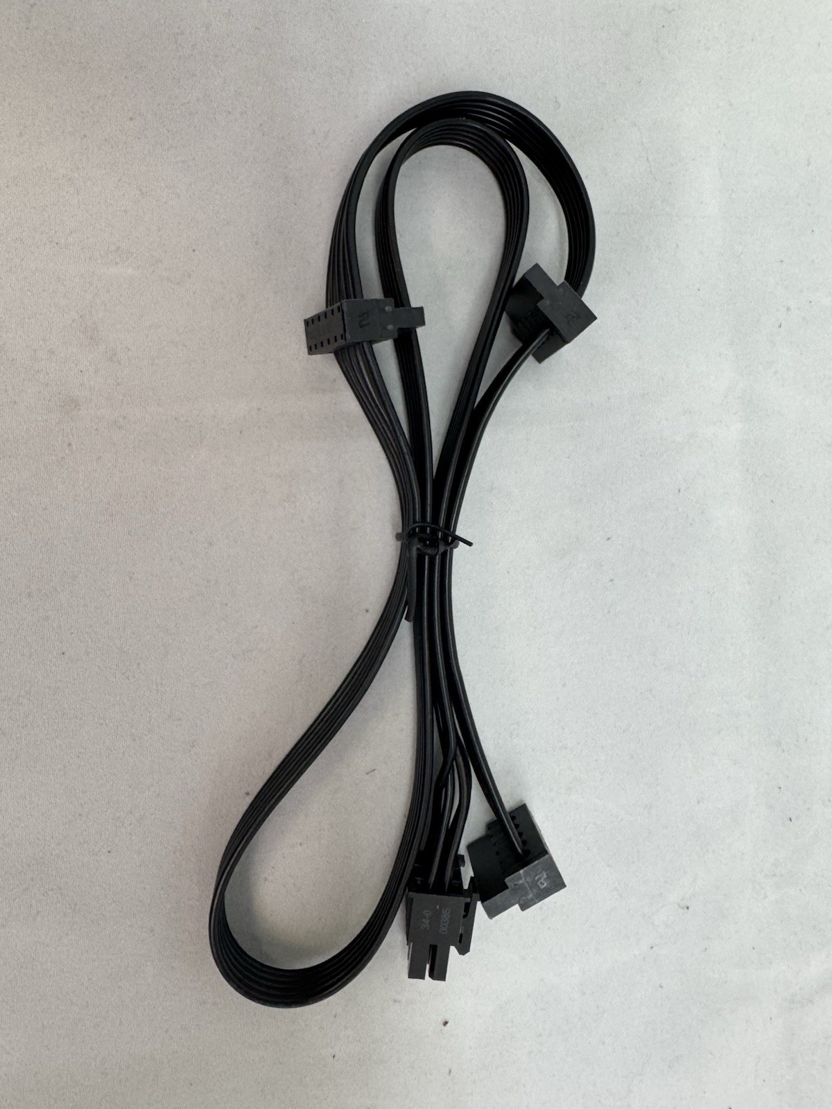 PCI-E 6 Pin to 3 SATA Power Supply Cable For Corsair RM1000e/RM850e/RM750e PSU