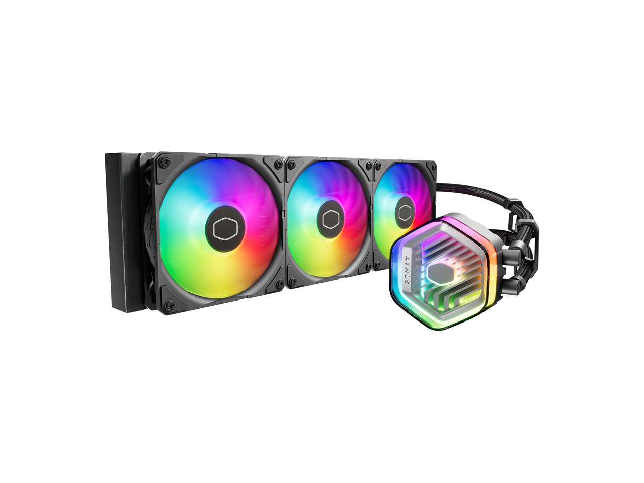 Cooler Master MasterLiquid 360 Atmos ARGB Close-Loop AIO Liquid Cooler,