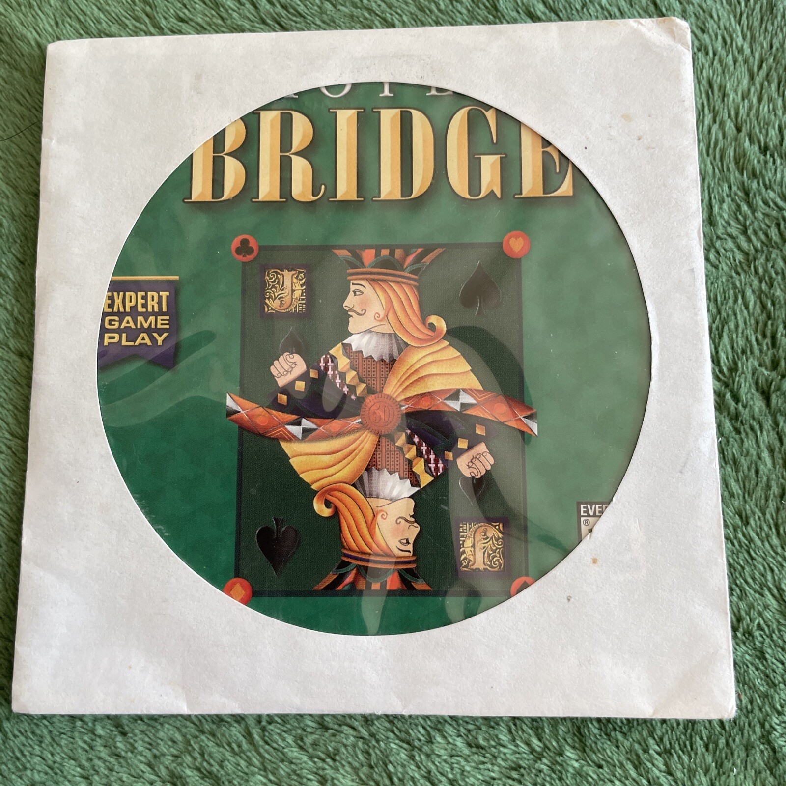 Hoyle Bridge 2000 PC CD comical animated characters family bidding card bid game