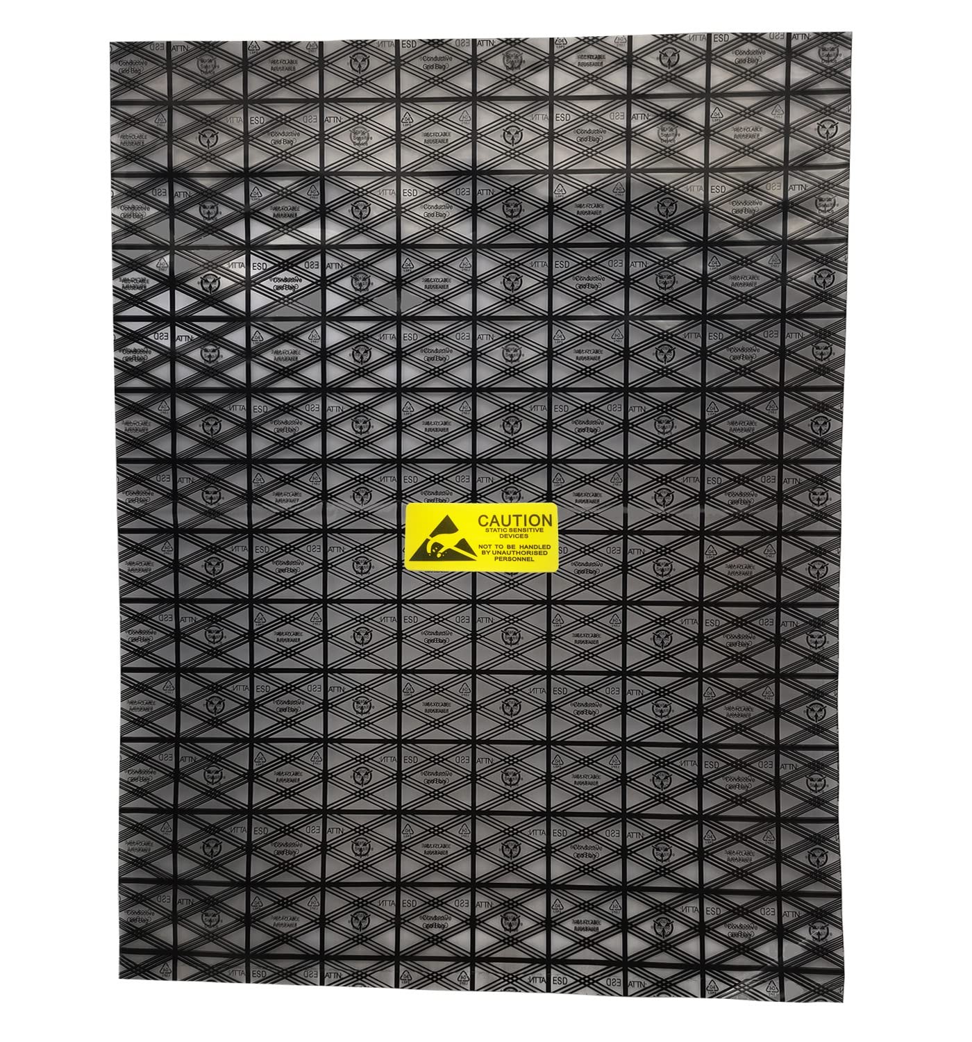 Open Top Antistatic Bag,12X16in Large ESD Anti Static Bags