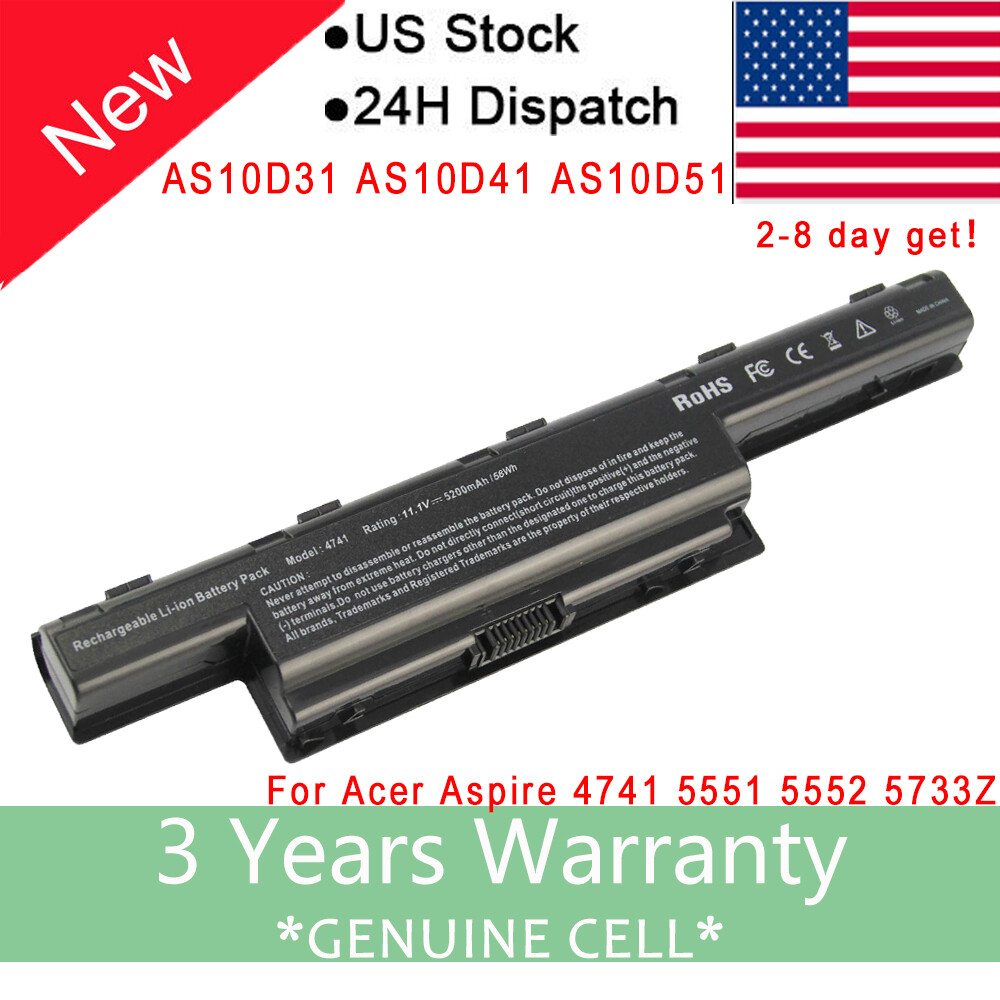 Laptop Battery for Gateway NV51B NV51M NV53A NV55C NV50A PEW90 PEW92 NEW95 PEW91