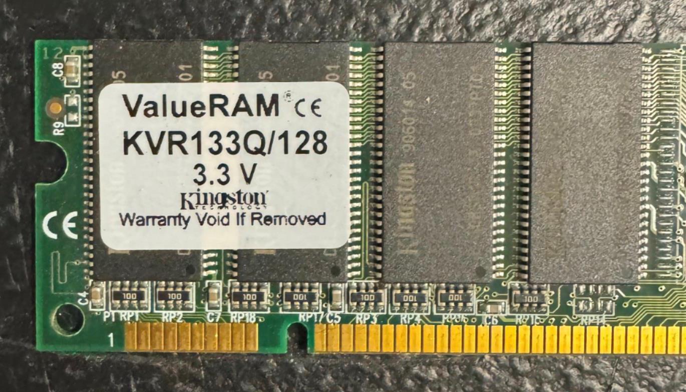 Kingston KVR133Q/128 128 MB Memory Module
