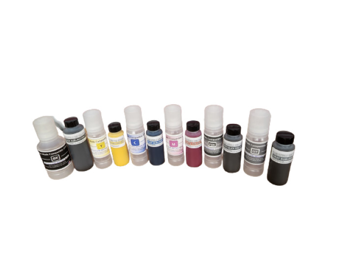 6 Color Sublimation Conversion Kit For Use In Epson ET-8500 and ET-8550