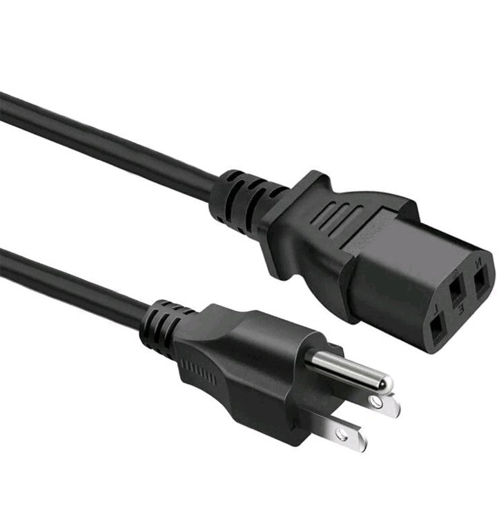 🥥 Belkin Computer AC Piwer Cable 6 Ft.🆕️NO BOX‼️AS SHOWN👇