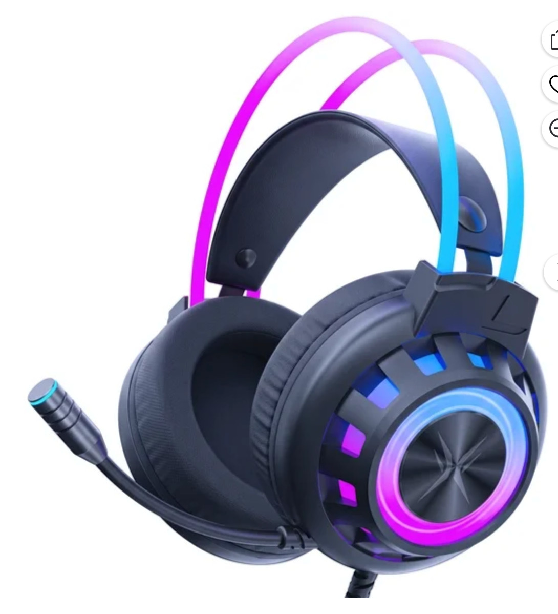 G3 USB Gaming Headset for PC, Computer Headphones with Microphone/Mic Noise Canc