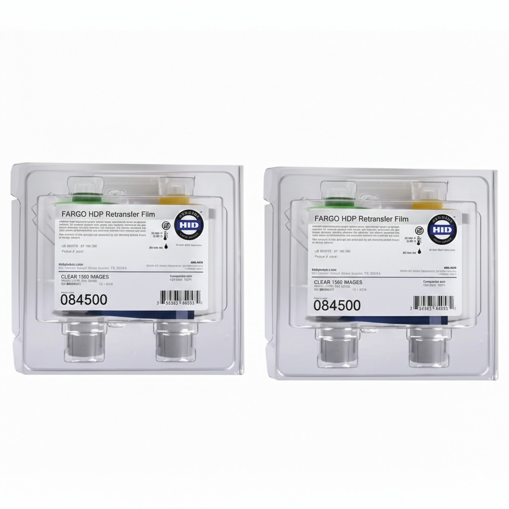 2 PACK-Fargo 84500 Retransfer Film - 1500 Prints per Roll, for HDP5000, HDP5600