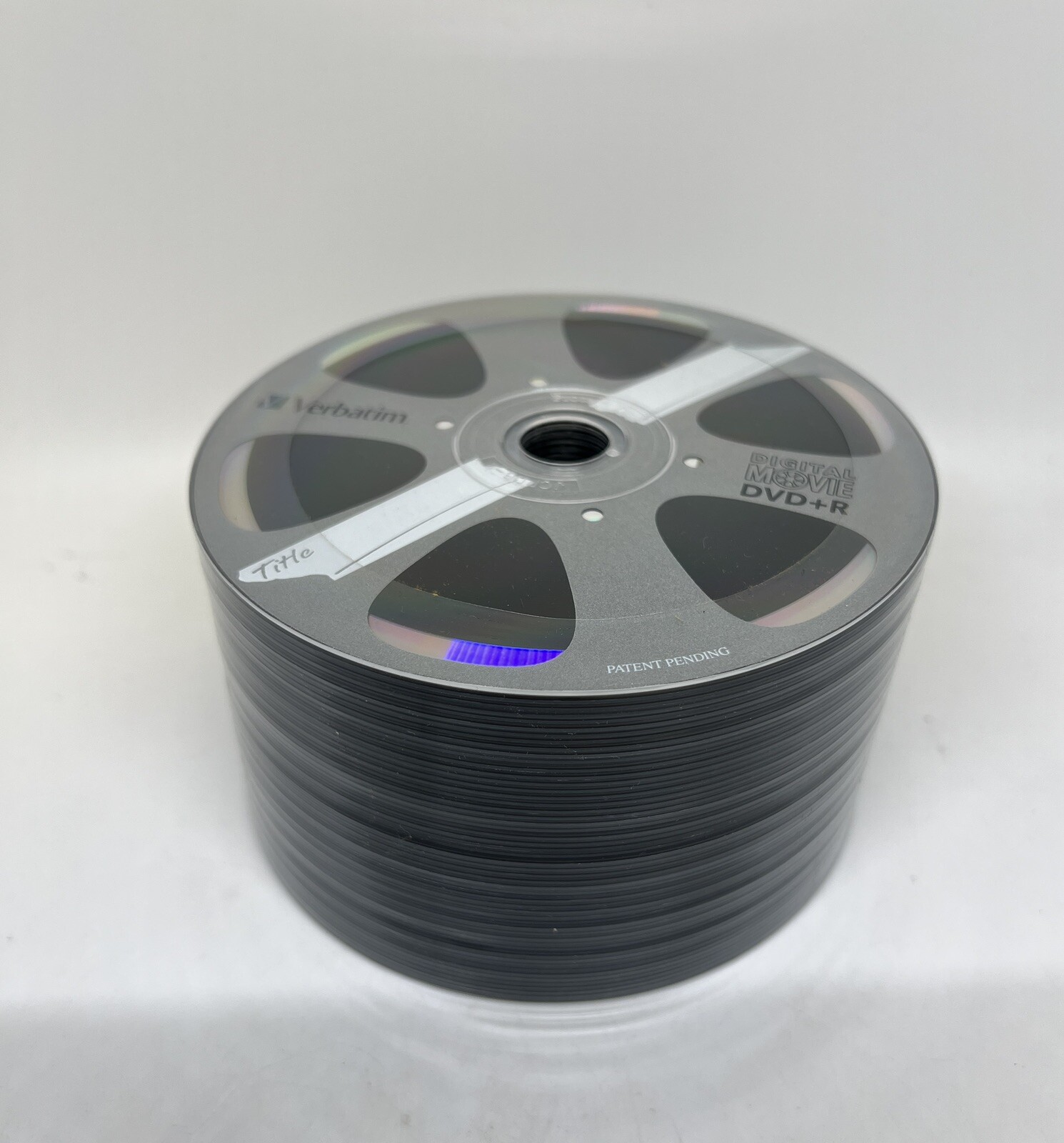 50PK Verbatim DVD+R Digital Movie Logo DVD Recordable Media 8X 4.7GB, 96801