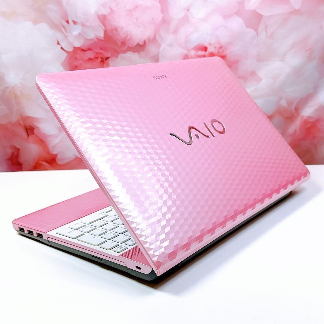 SONY VAIO Pink Intel Core i5 Windows 11 SSD SSD240G  8GB DVD Used from Japan
