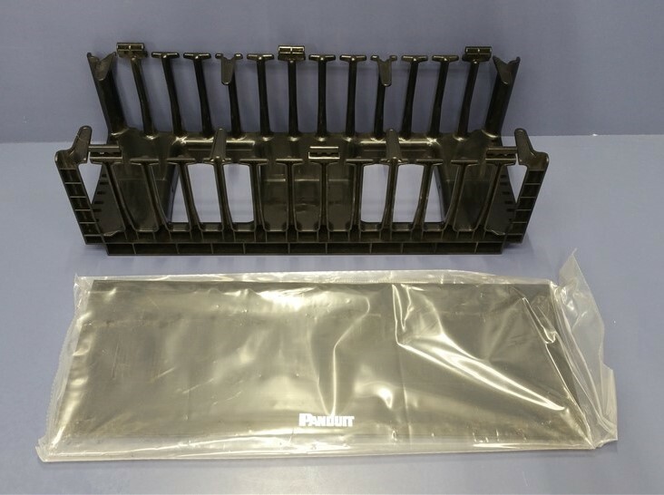 Panduit NMF4 Horizontal Cable Manager High Capacity Front Only 4 RU