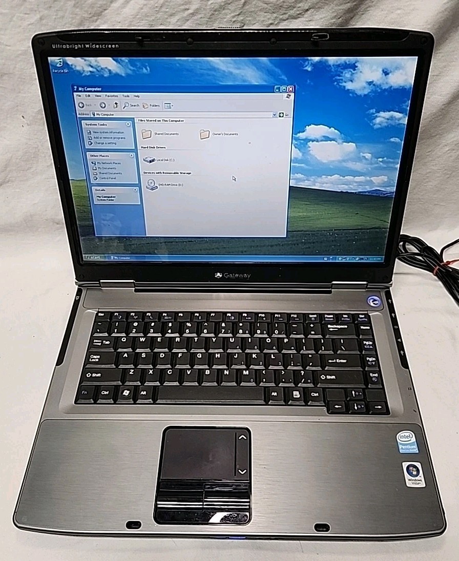 Gateway MA7 MT6705 Intel Core 2 T5500 1.66GHz/2GB RAM/160GB HDD/15.4" Win Xp