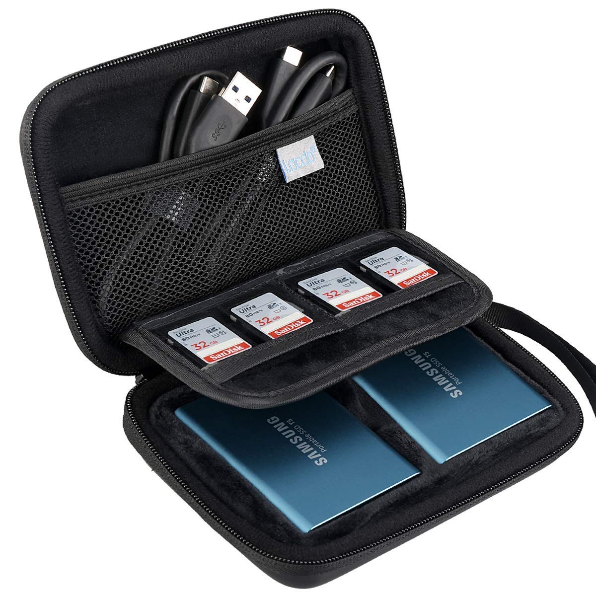 Hard Travel Case for Portable Solid State Drive