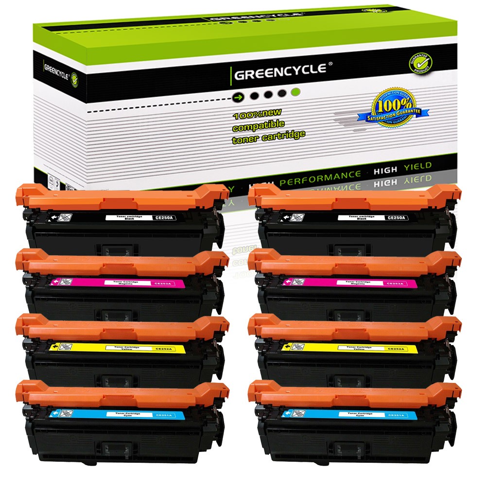8PK CE400A BCYM Toner Fit For HP LaserJet 500Color MFP M570dn M570dw M551n M575c