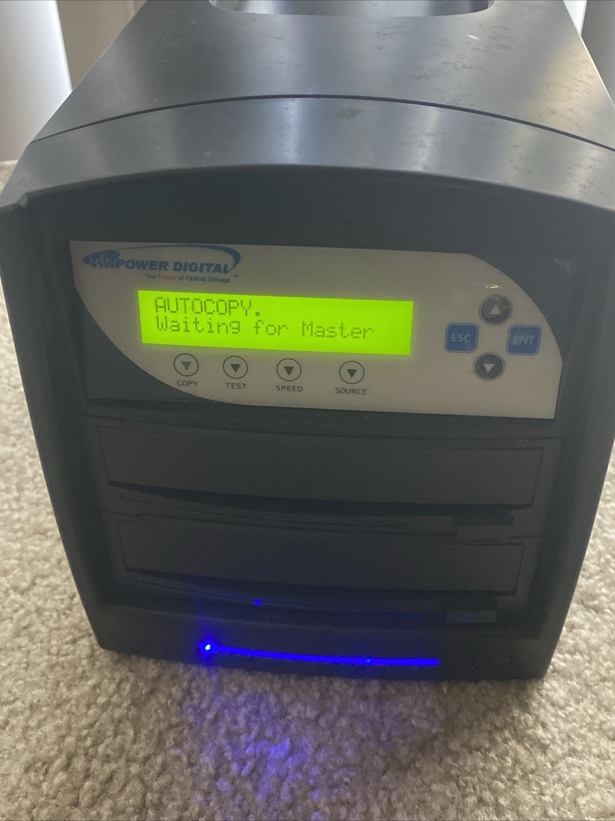 Vin power Digital DVD CD Disc Duplicator Copier USB 3.0 + 320GB HDD Vin6030392