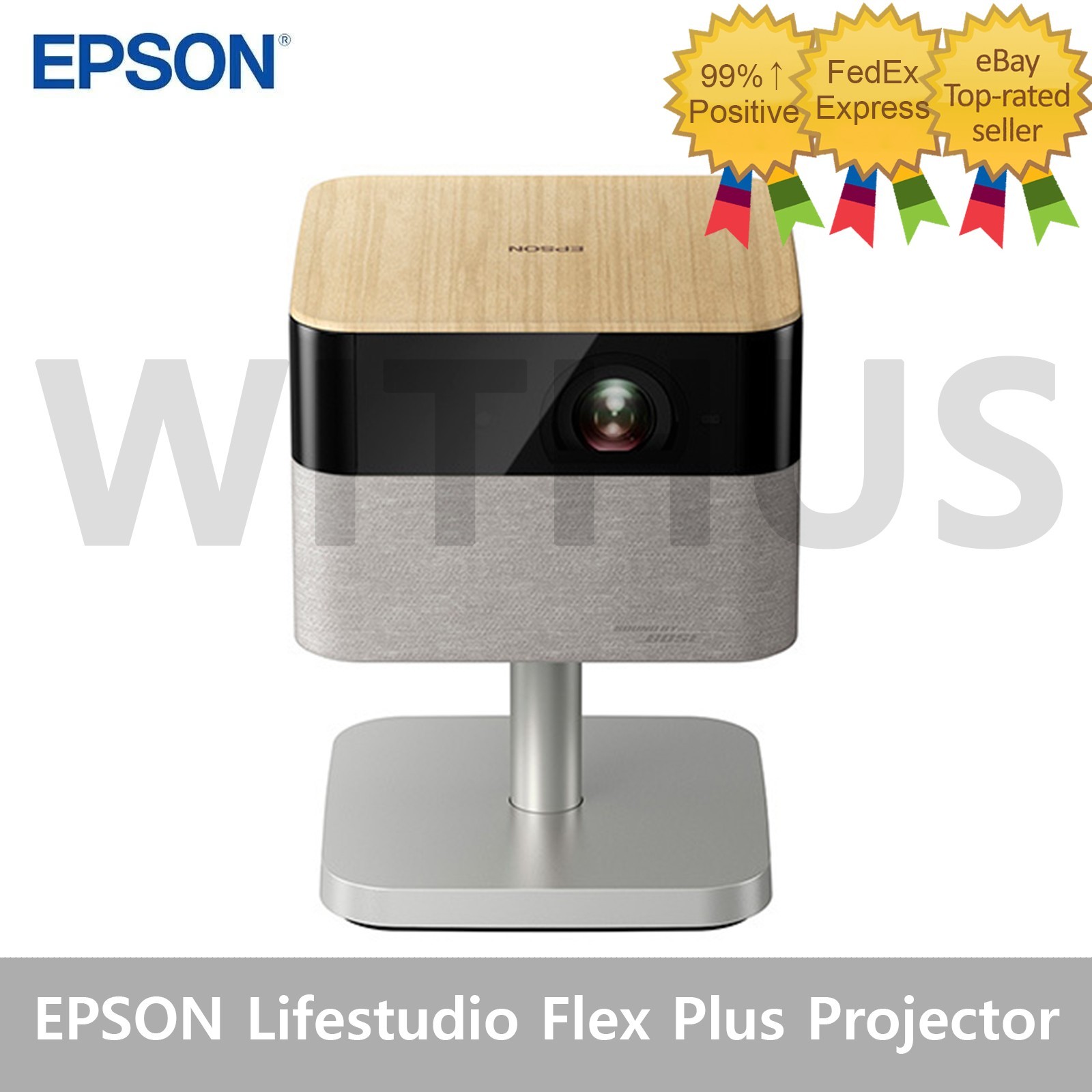 EPSON Lifestudio Flex Plus EF-72 Portable Mini Beam Projector 3LCD 1,000lumen