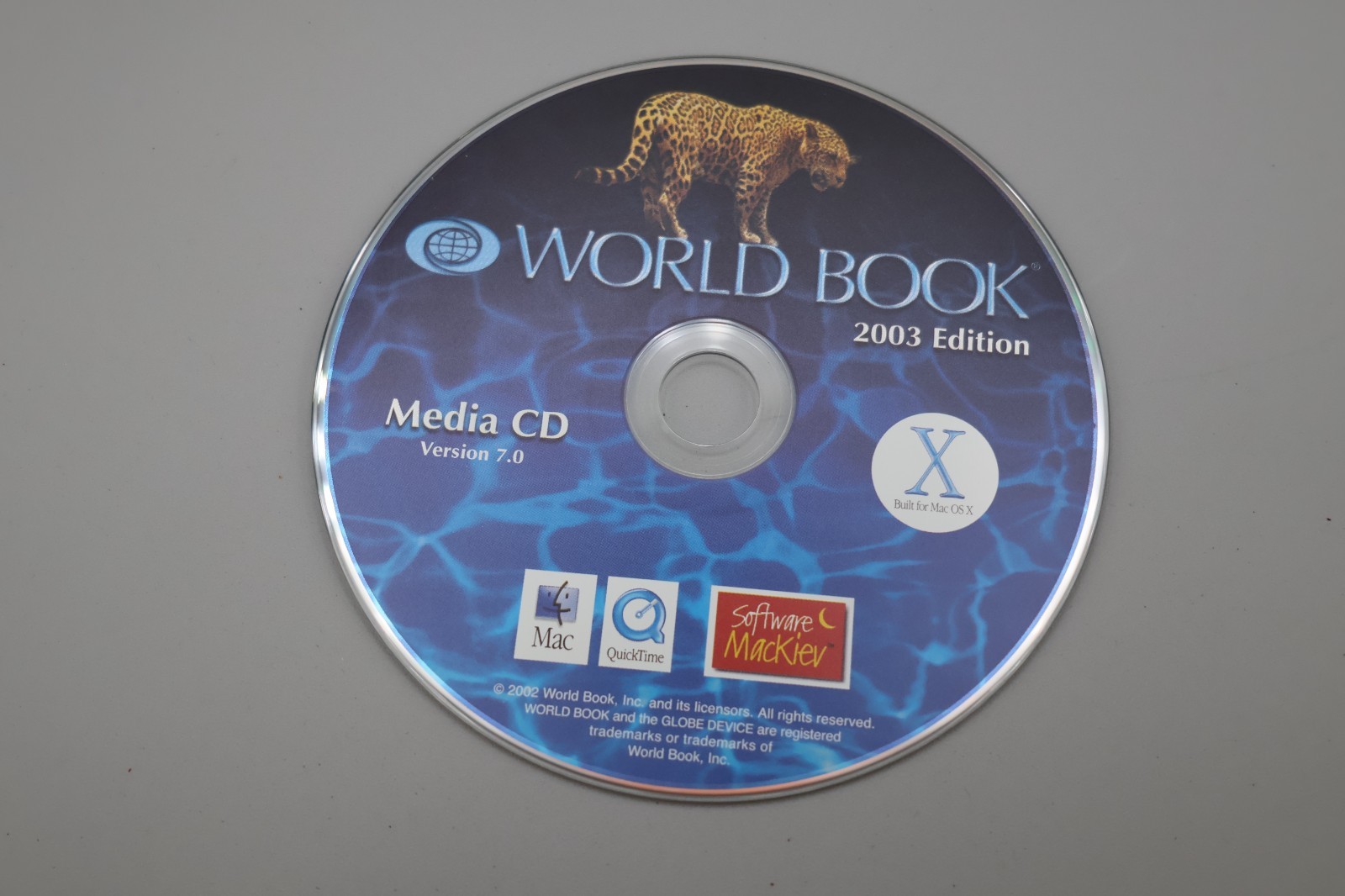 World Book 2003 Edition Media CD Version 7.0