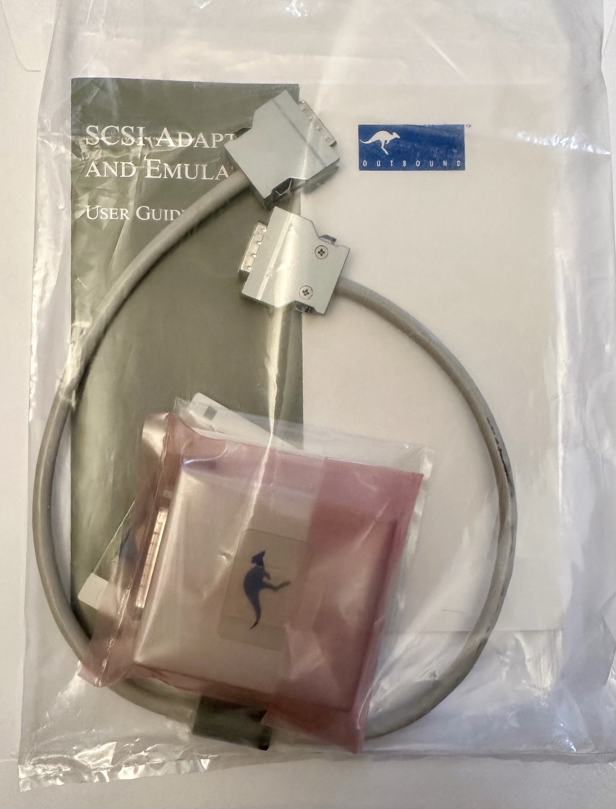 Very Rare Vintage 1990 Outbound Systems Mac SCSI Adapter and Emulator NEW