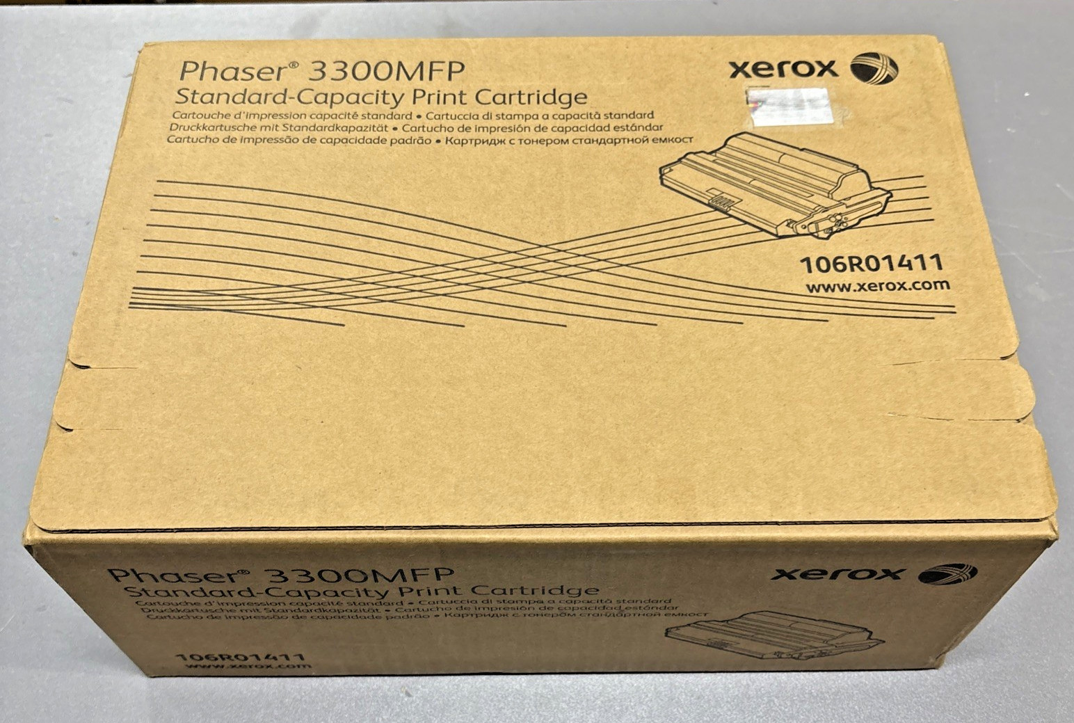 NEW Genuine XEROX PHASER 106R01411 High-Capacity Black Toner For Phaser 3300MFP