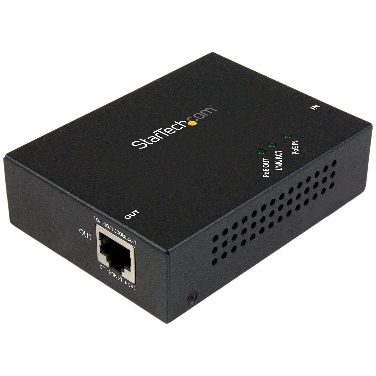 StarTech.com POEEXT1GAT 1 Port Gigabit PoE+ Extender 802.3at and 802.3af, 100 m