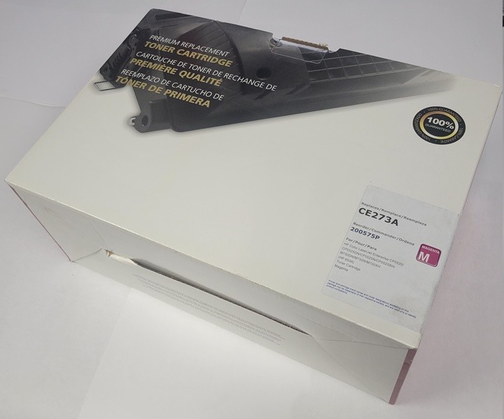 Clover CE273A MAGENTA Toner Cartridge Replacement for HP CE273A - 650A