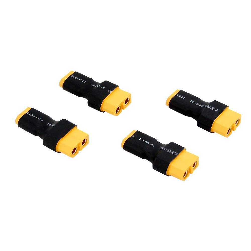 4pcs Male XT30 to Female XT60 / XT-60 Connector Adapter(BDHI-88) Small