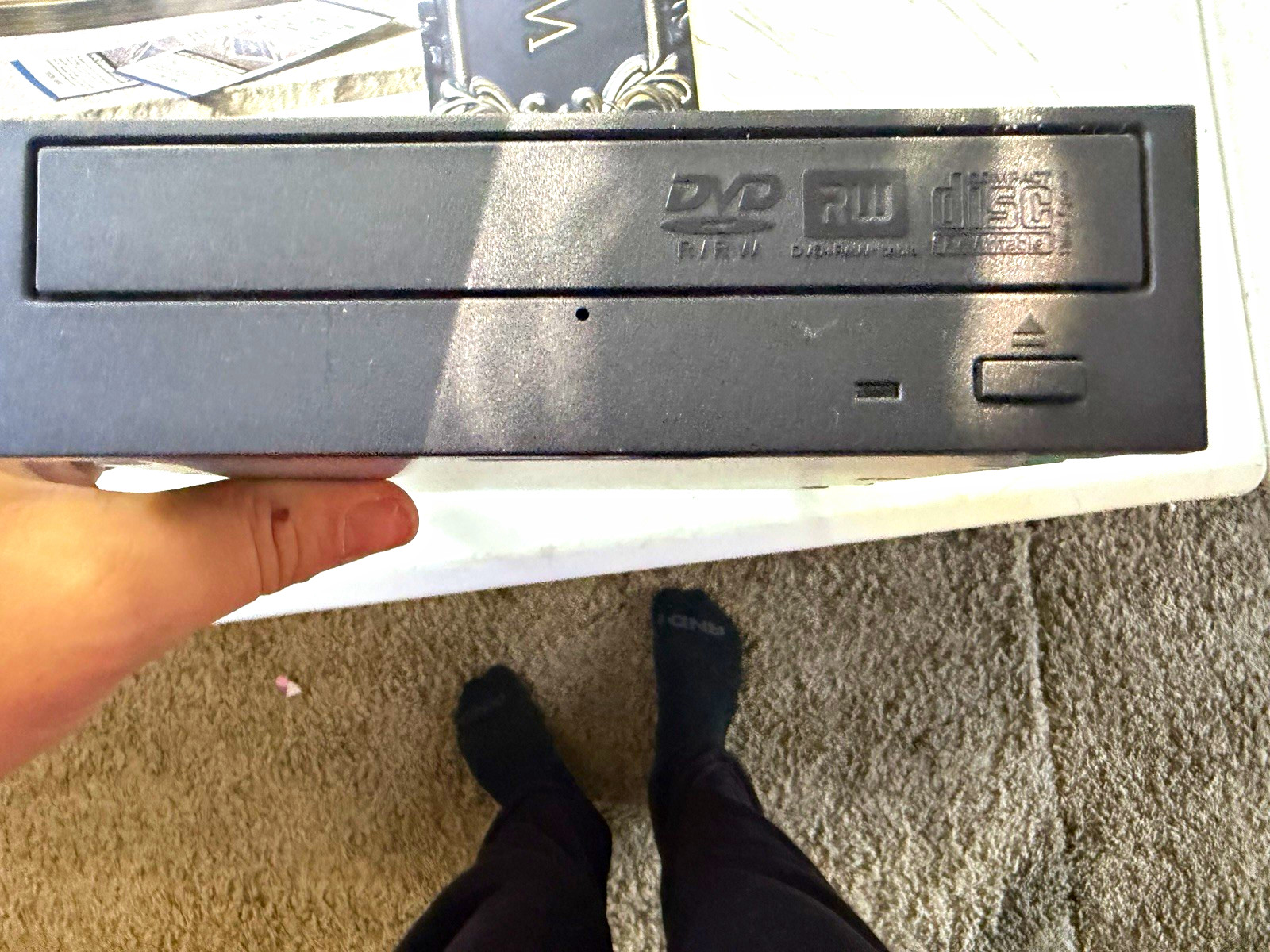 Philips DVD8701/95 DVD R/RW IDE 5.25” Internal Drive Dell 0P9225 Vintage PC