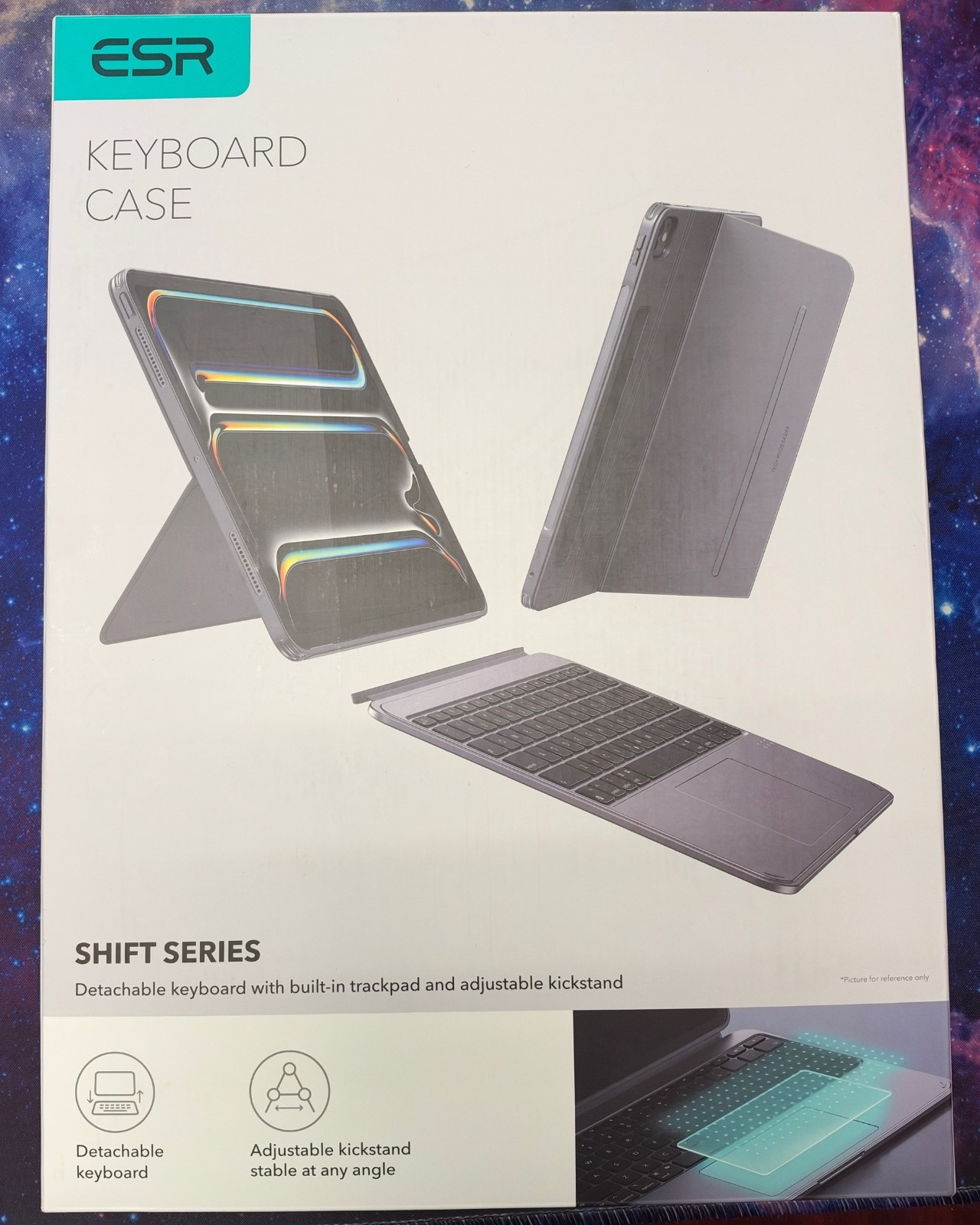 ESR Shift Series Detachable Bluetooth Keyboard Case for iPad Pro 13-inch M4/M5