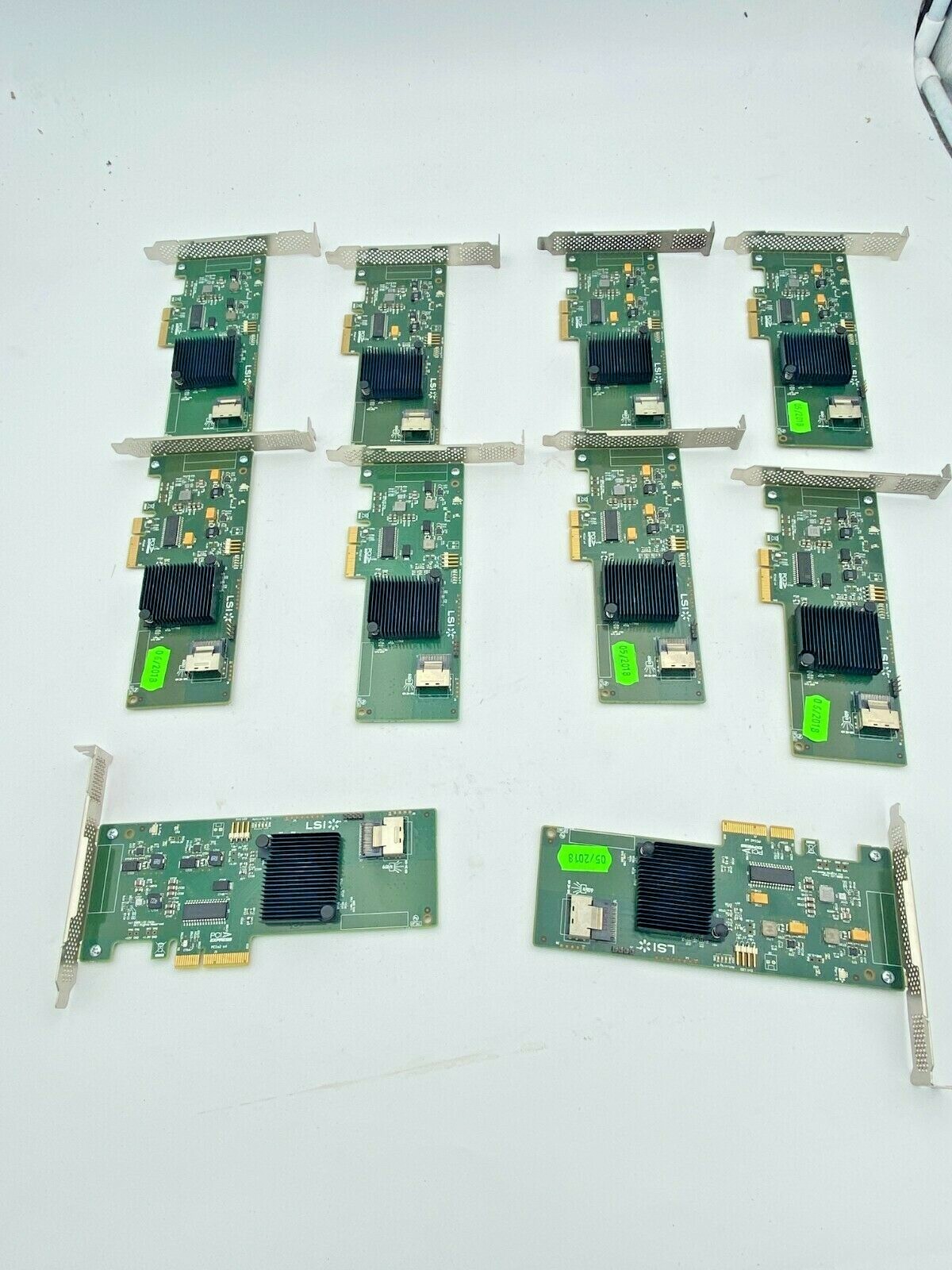 10pc x LSI 9211-4i SAS Board Card Controller PCI Express PCIe2 X4 SAS9211 #