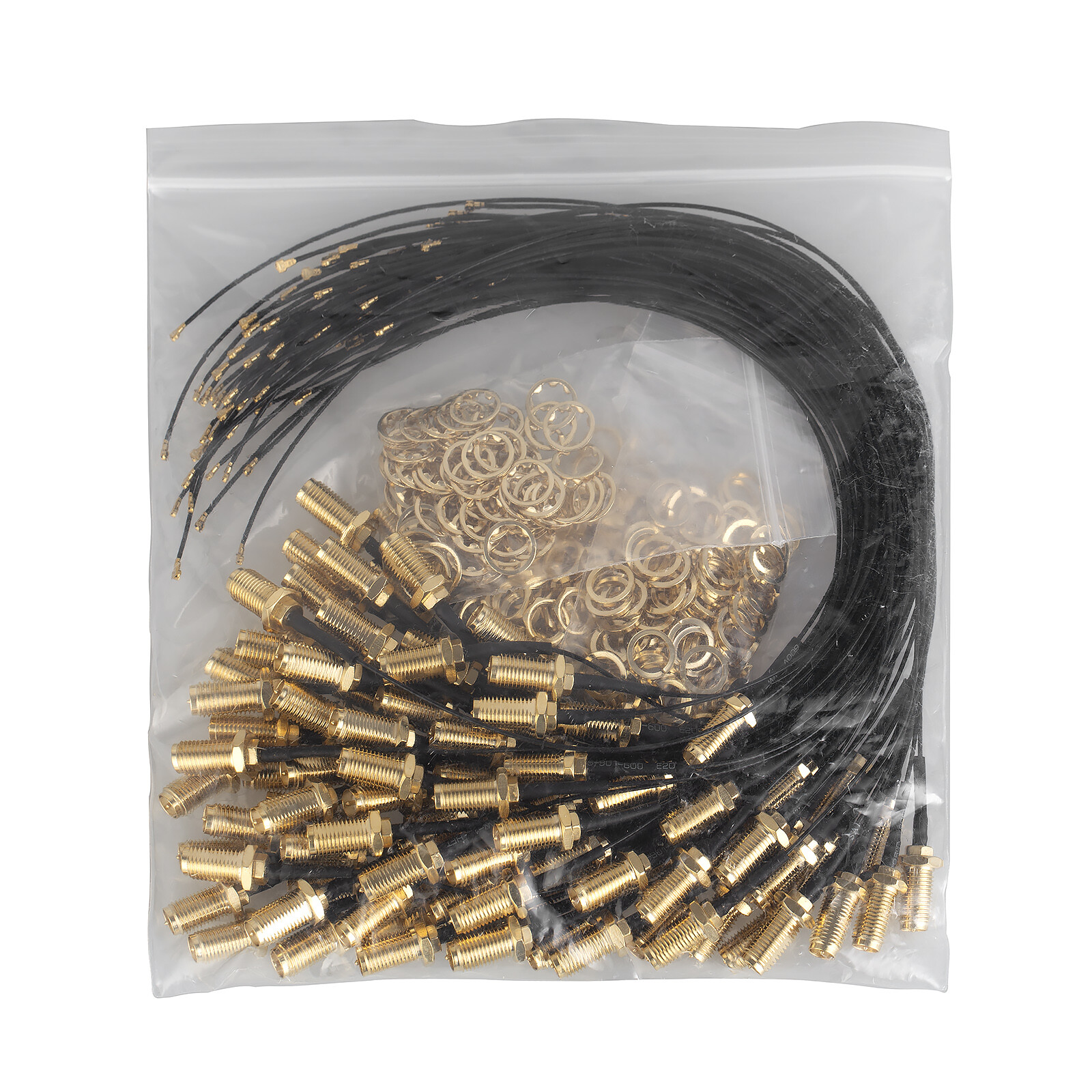 100pcs M.2 RP-SMA Pin Extension Cable WiFi Bluetooth Card Wireless Antenna Wire