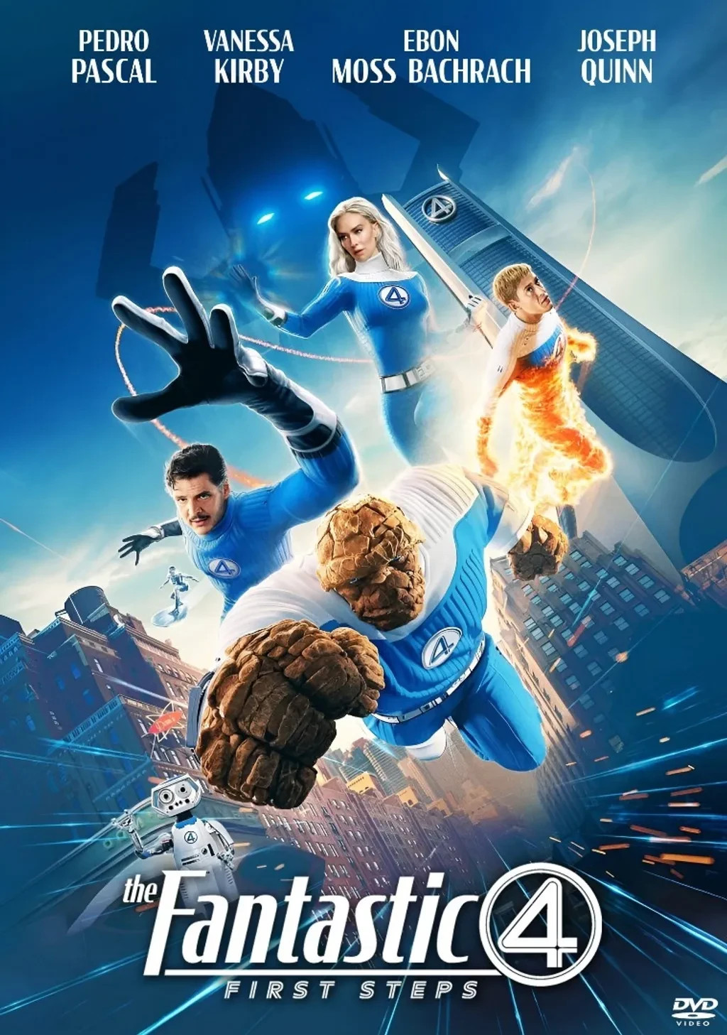 The Fantastic Four: First Steps 2025 | DVD Region Free