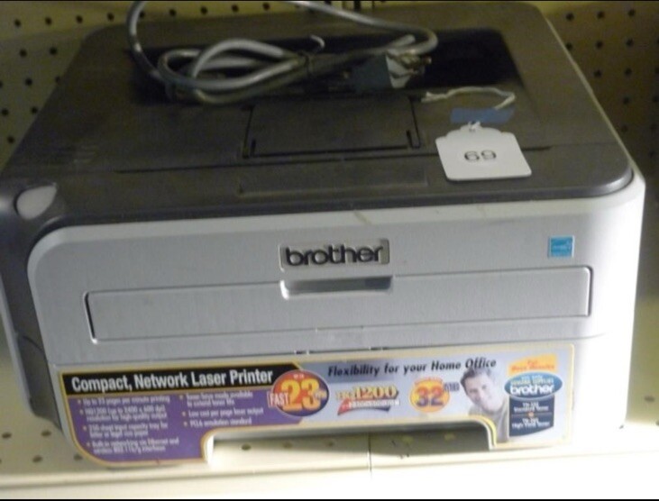 Brother HL-2170W Laser Workgroup Wi-Fi Printer Wireless Tested Working with Ink