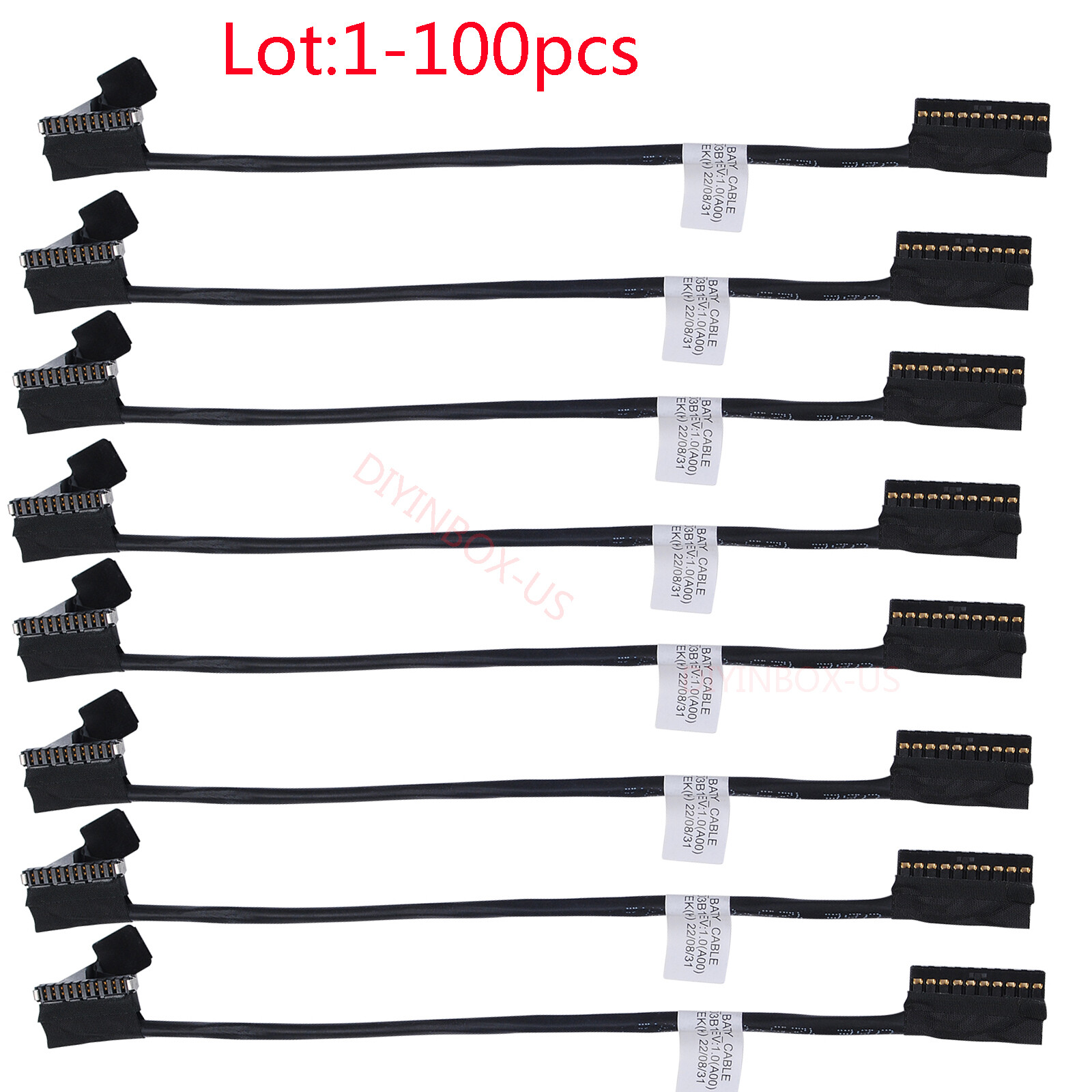 Lot Dell Laptop Battery Cable Latitude 5500 5501 E5505 E5510 058G27 DC02003B100