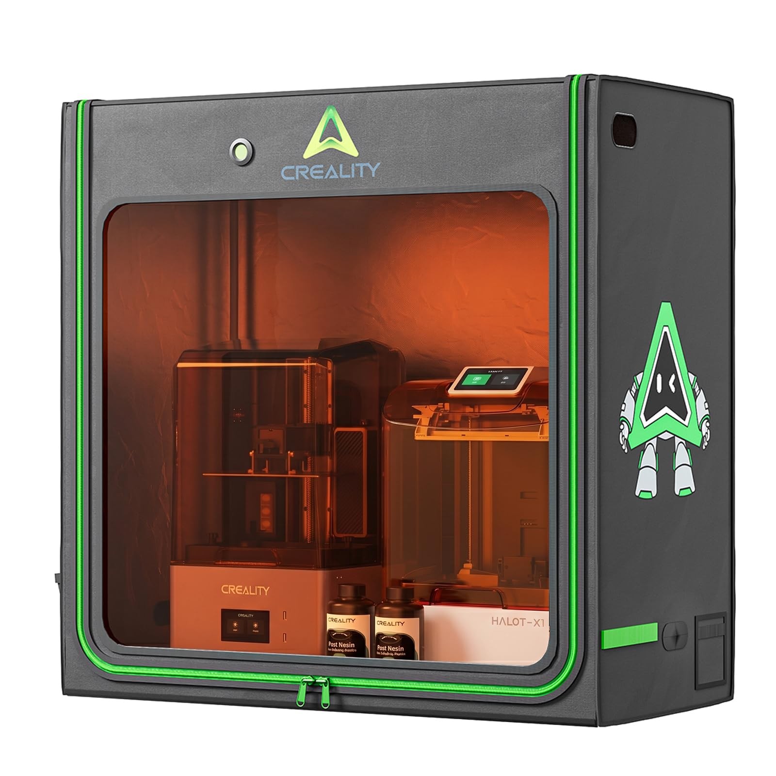 Creality Official Resin 3D Printer Enclosure, 1000x500x1000mm Thermal Protect...