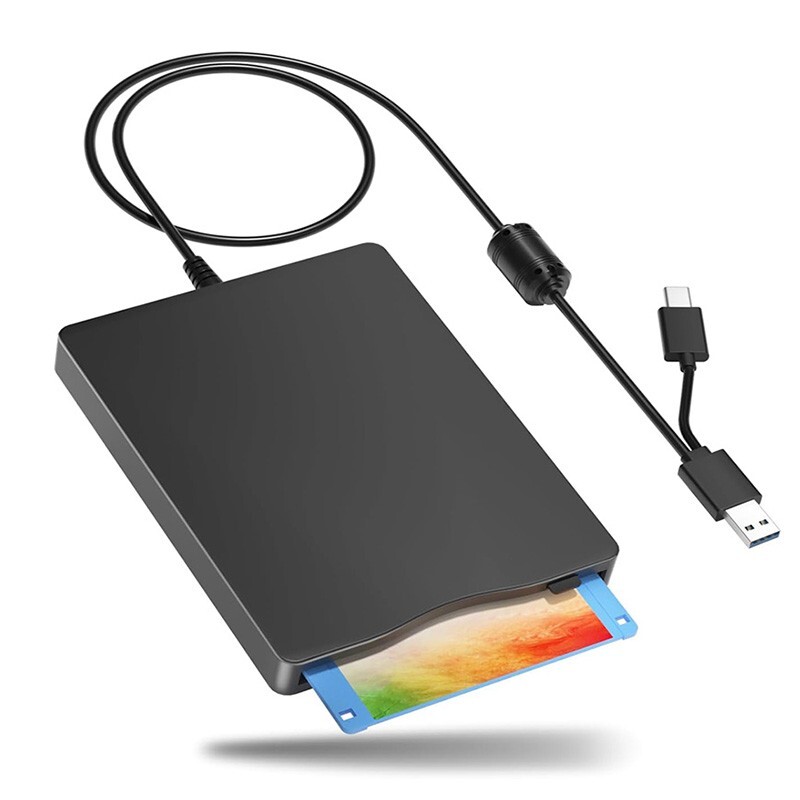 External Floppy Reader 3.5" FDD 144MB Portable Floppy Disk Drive USB3.0