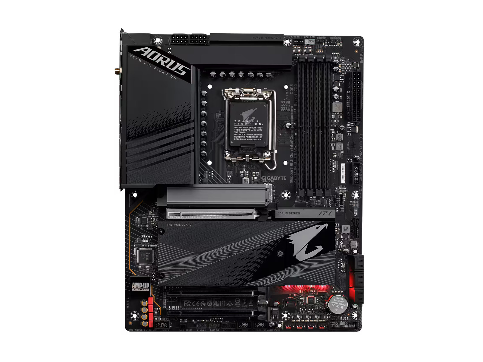 GIGABYTE - Z790 AORUS ELITE AX (Socket LGA 1700) Intel Z790 ATX DDR5 Wi-Fi 6E...