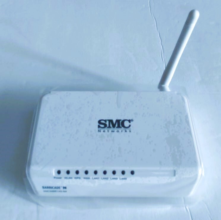 SMC Barricade N 4 ports 150 Mbps Wireless Router Model SMCWBR14S-N4