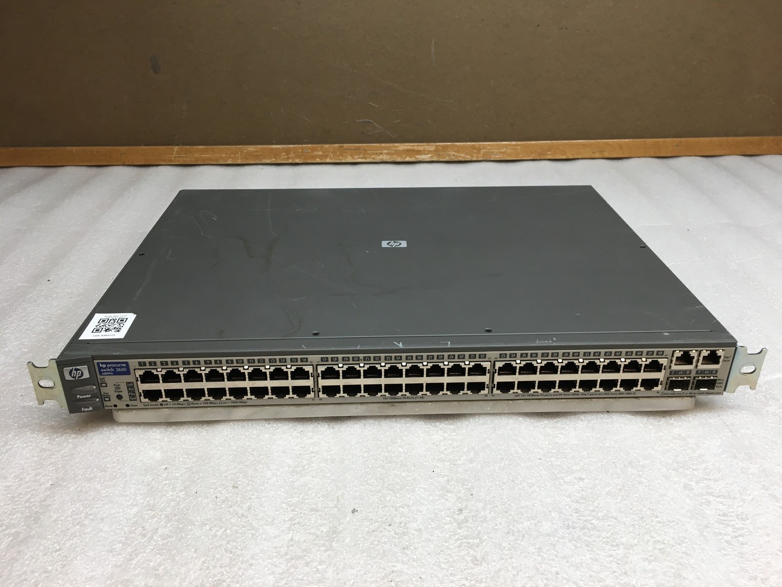 HP ProCurve J4899A 2650 48-Port 10/100MBPS Ethernet Gigabit Switch