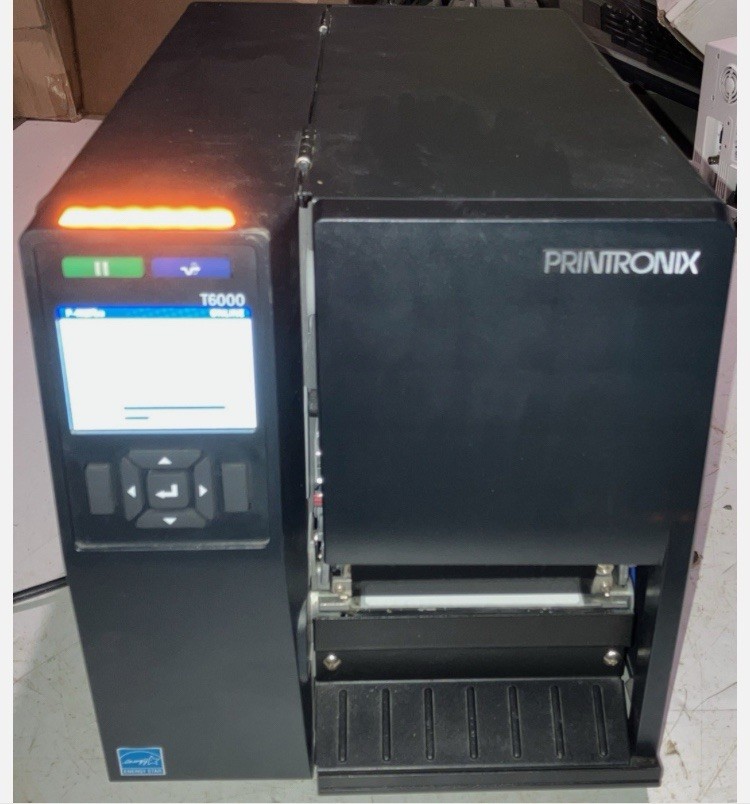 PRINTRONIX T6000 PTXTHM104 THERMAL BARCODE LABEL PRINTER TESTED (QTY AVAILABLE)