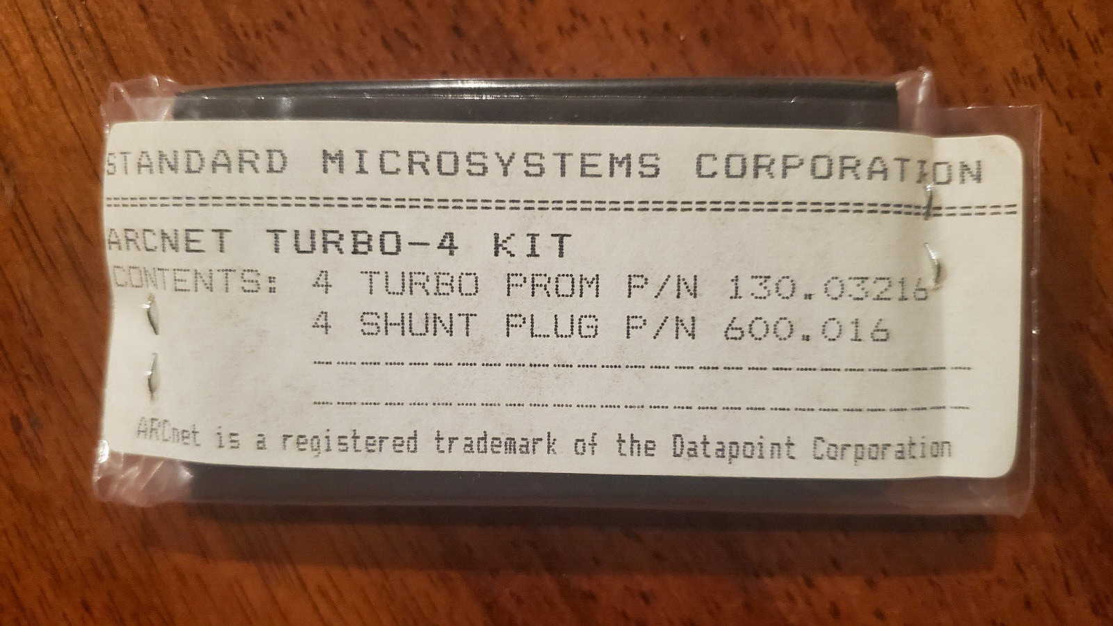 SMC ARCNET Turbo-4 Kit