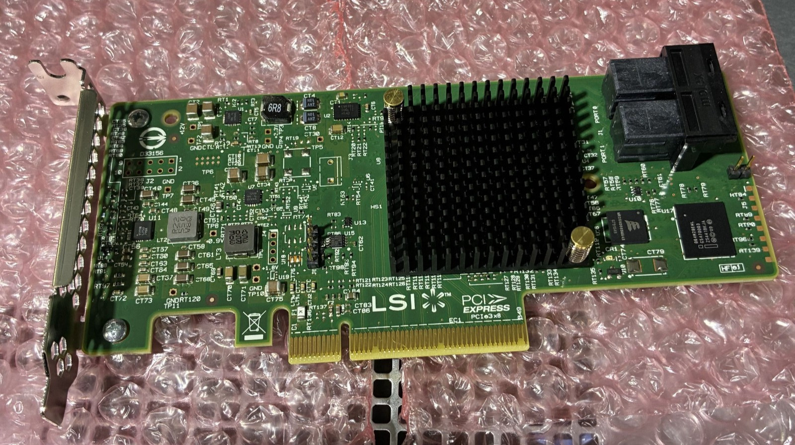 LSI 9300-8i SATA / SAS HBA Controller P16 IT Mode 12Gb PCIe ZFS - 46 Available