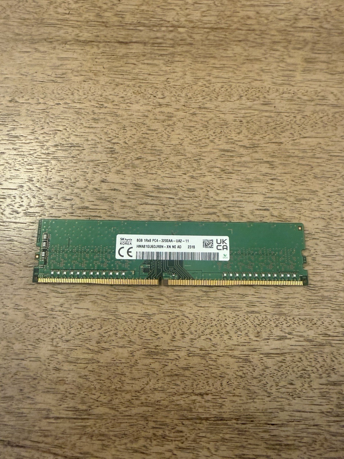 SK Hynix 8GB 1Rx8 PC4-3200AA-UA2-11 Server RAM HMA81GU6DJR8N-XN